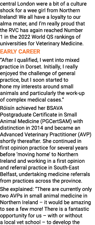 central London were a bit of a culture shock for a wee girl from Northern Ireland  We all have a loyalty to our alma    