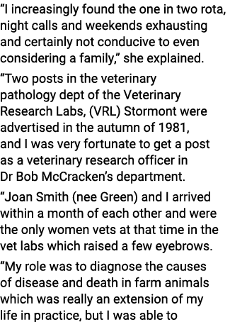  I increasingly found the one in two rota, night calls and weekends exhausting and certainly not conducive to even co   