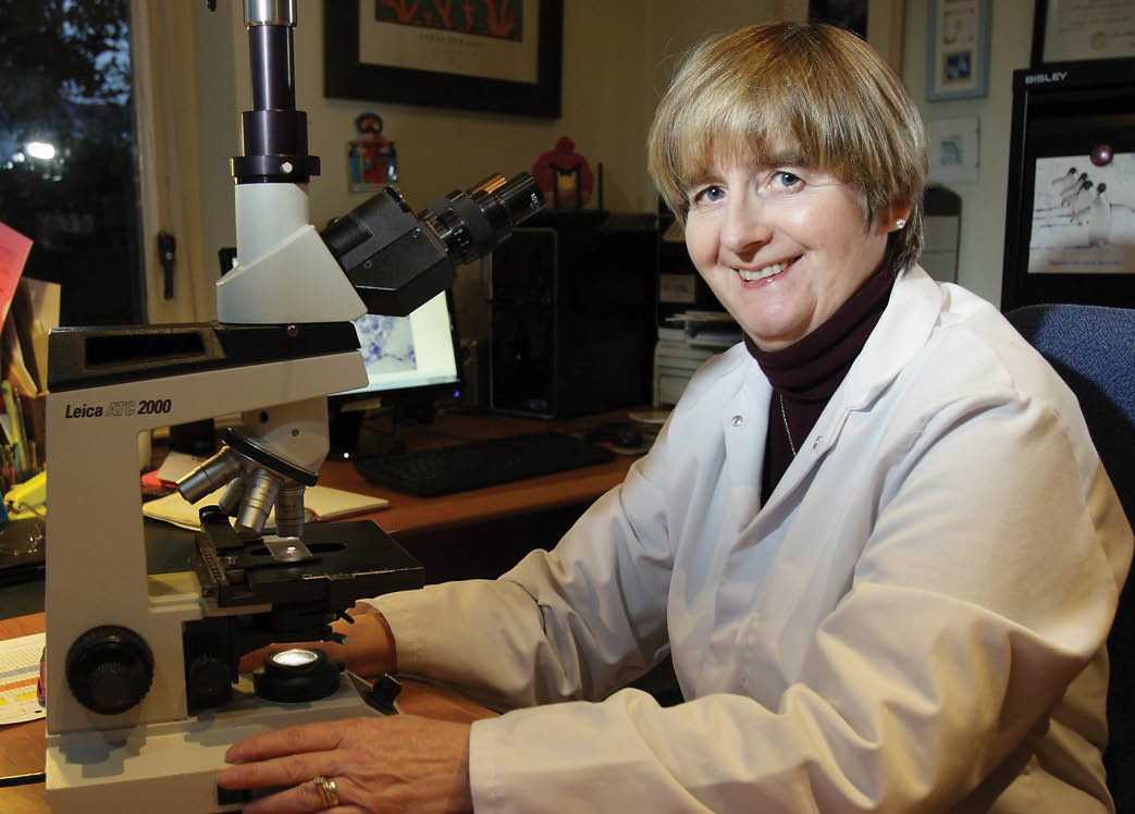 Dr Marian McLoughlin, Belfast, specialist in fish health and production  Picture: Cliff Donaldson