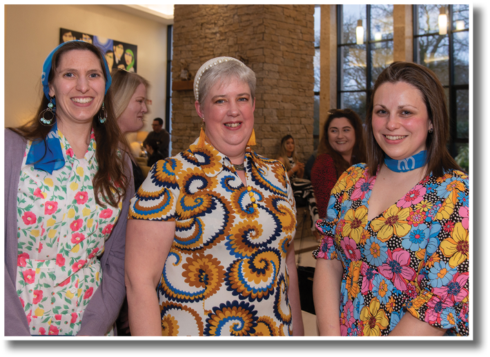 Jo Brett, Summit; Barbara Lowry of Foyleview Vets; and Rachael Bell, Summit 