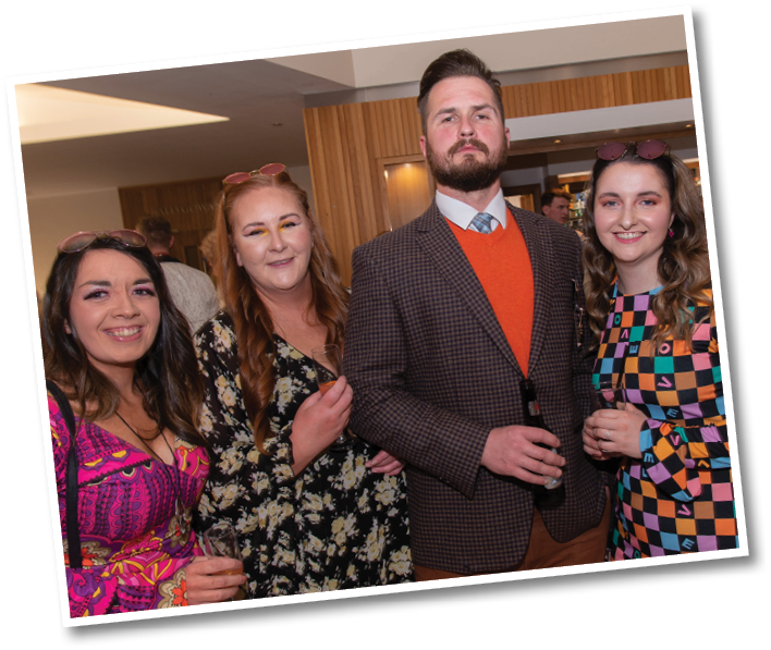 Sarah Lamont, Sarah Richards, Piotr Dobrowski and Nicole O'Hagan, of Glenshane Vets 