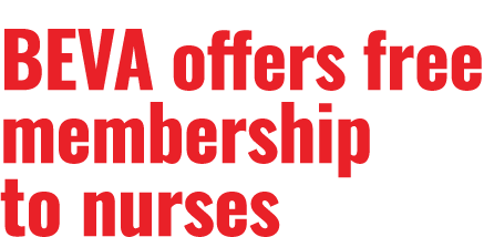 BEVA offers free membership to nurses 