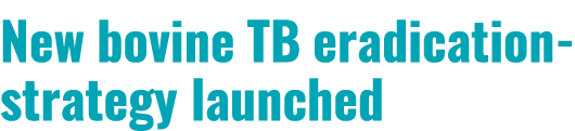 New bovine TB eradication-strategy launched 