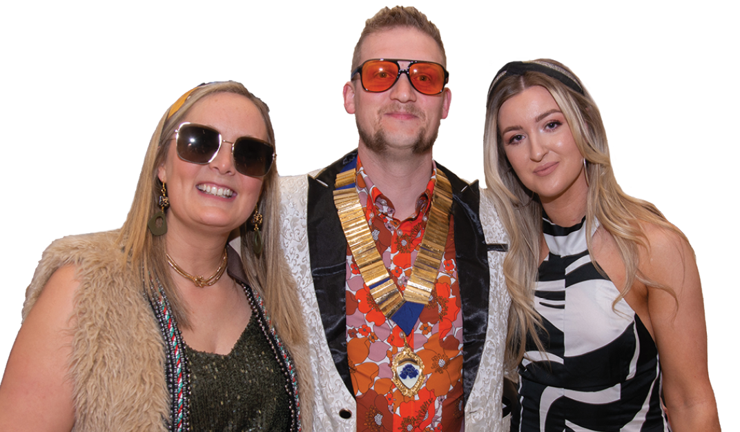 Claire McCrae, AVSPNI President Colin McCrae and NI Student Veterinary Nurse of the Year winner Cassie Kilgore, all of Craemill Veterinary Clinic  