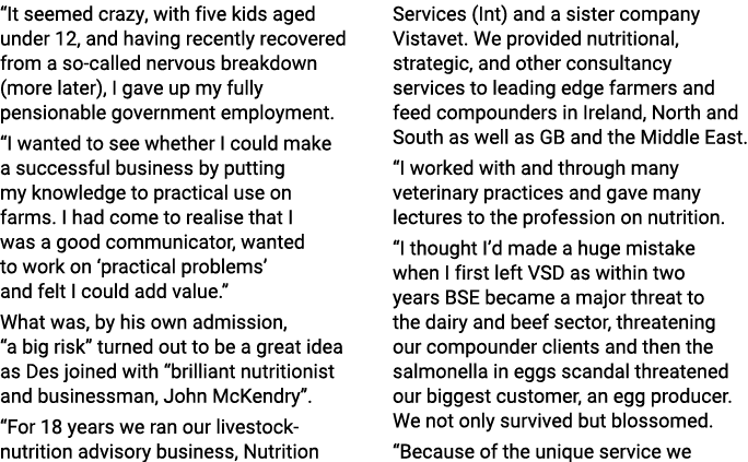  It seemed crazy, with five kids aged under 12, and having recently recovered from a so-called nervous breakdown (mor   