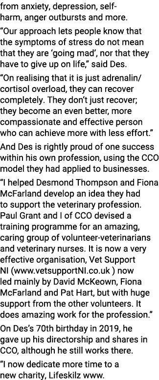 from anxiety, depression, self-harm, anger outbursts and more   Our approach lets people know that the symptoms of st   