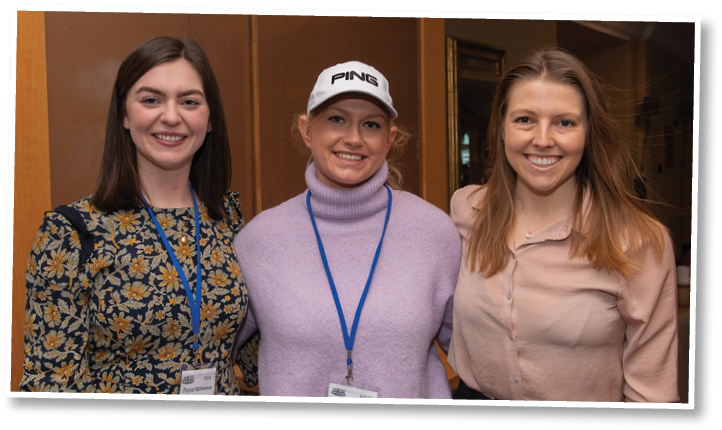 Fiona McKeever, Optivet; Roisin Scully, Seaview Vets Ballyshannon, and Joy Ionnides, Optivet 