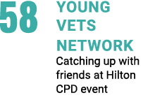 58 Young  Vets  Network Catching up with friends at Hilton CPD event