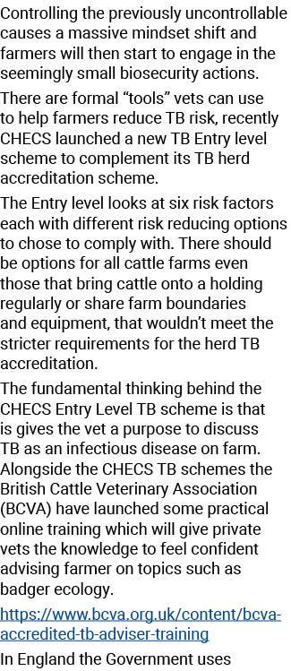 Controlling the previously uncontrollable causes a massive mindset shift and farmers will then start to engage in the   