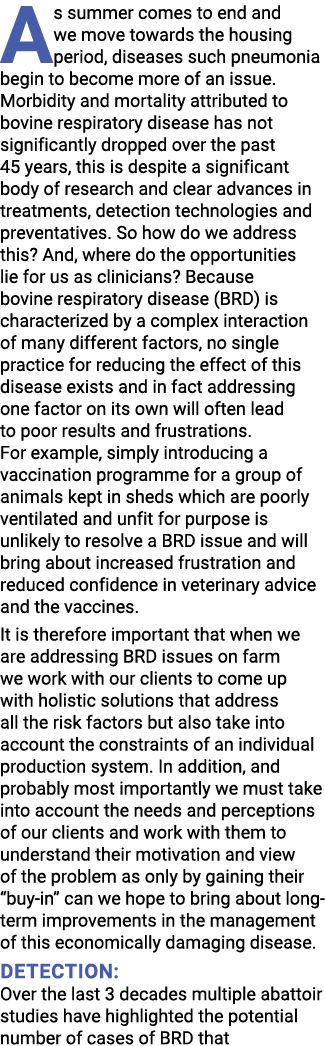 As summer comes to end and we move towards the housing period, diseases such pneumonia begin to become more of an iss   