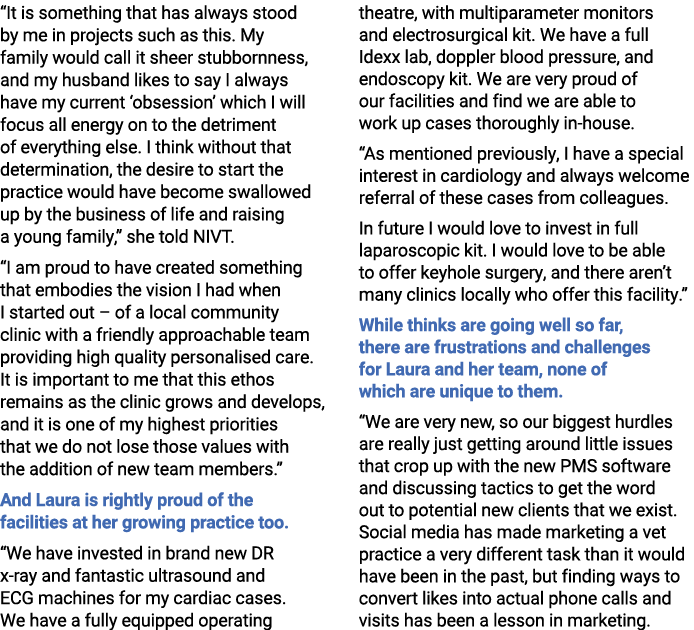 “It is something that has always stood by me in projects such as this. My family would call it sheer stubbornness, an...