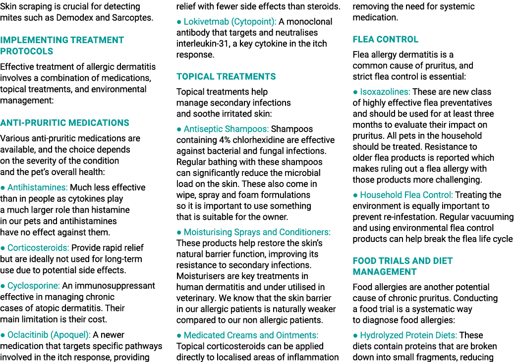 Skin scraping is crucial for detecting mites such as Demodex and Sarcoptes. Implementing Treatment Protocols Effectiv...
