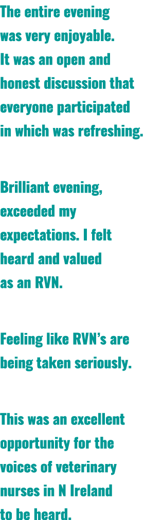 The entire evening was very enjoyable. It was an open and honest discussion that everyone participated in which was r...