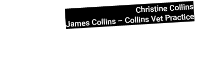 Christine Collins James Collins – Collins Vet Practice 