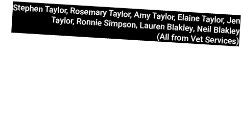 Stephen Taylor, Rosemary Taylor, Amy Taylor, Elaine Taylor, Jen Taylor, Ronnie Simpson, Lauren Blakley, Neil Blakley ...