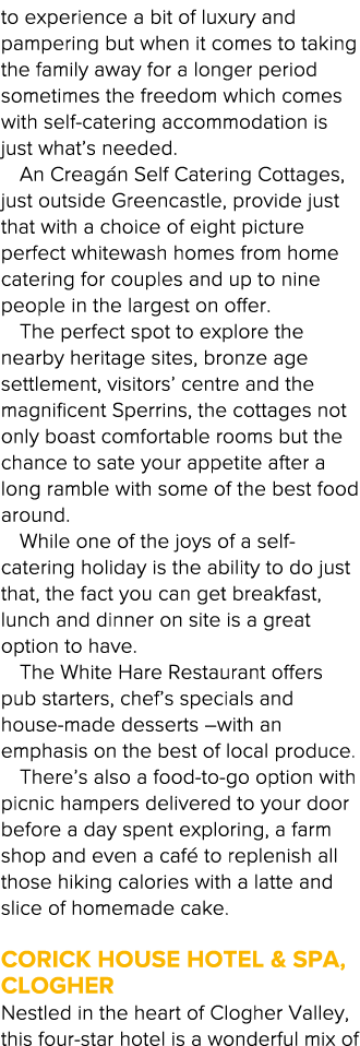 to experience a bit of luxury and pampering but when it comes to taking the family away for a longer period sometimes   