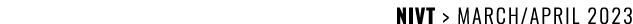 NIVT  MARCH/APRIL 2023