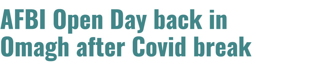 AFBI Open Day back in Omagh after Covid break