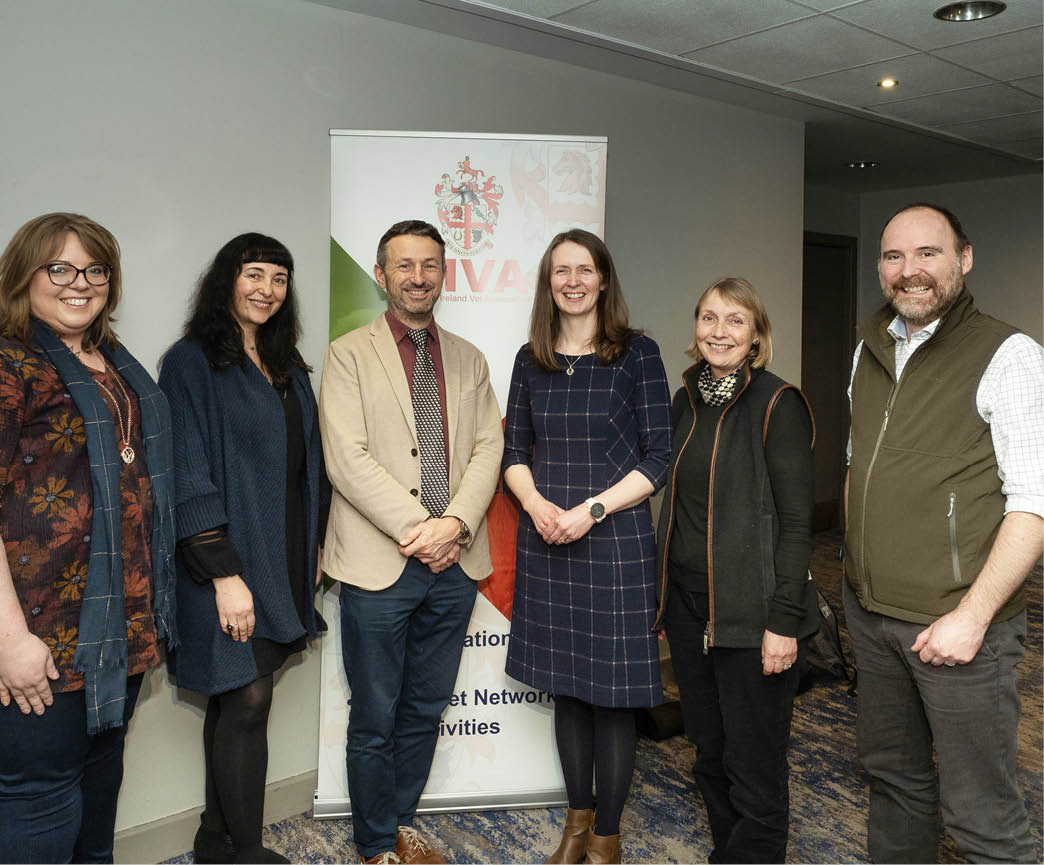 NIVA Senior Vice President Esther Skelly Smith; guest speakers MariaGuelbenzu and Eric Morgan;  NIVAPresident Sharon Verner;  NIVA Junior Vice President Kirsten Dunbar; and NIVA Secretary Mark Little.