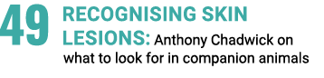 49 RECOGNISING SKIN LESIONS: Anthony Chadwick on what to look for in companion animals