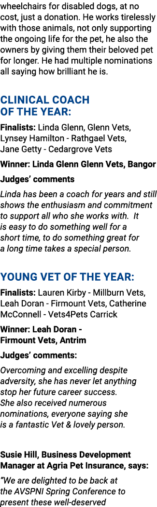 wheelchairs for disabled dogs, at no cost, just a donation. He works tirelessly with those animals, not only supporti...