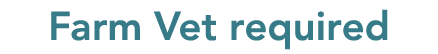 Farm Vet required