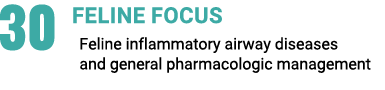 30 Feline FOCUS Feline inflammatory airway diseases and general pharmacologic management