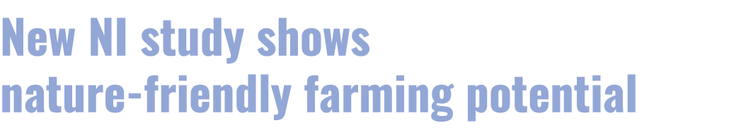 New NI study shows nature friendly farming potential 