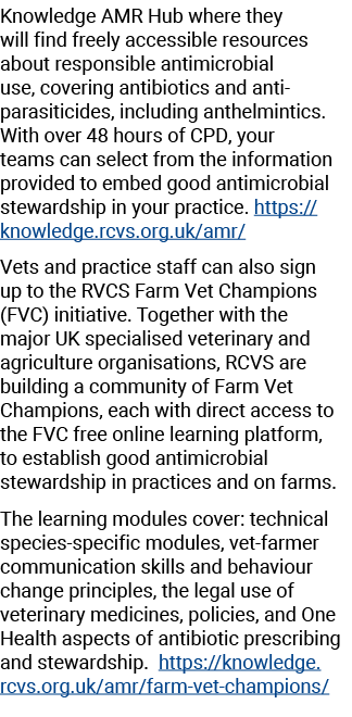 Knowledge AMR Hub where they will find freely accessible resources about responsible antimicrobial use, covering anti...