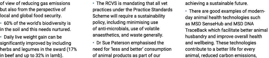 of view of reducing gas emissions but also from the perspective of local and global food security. • 60% of the world...