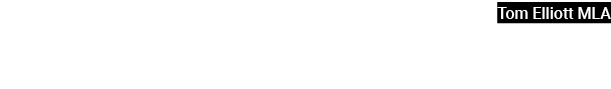 Tom Elliott MLA