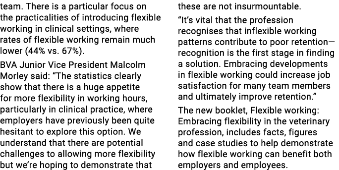 team. There is a particular focus on the practicalities of introducing flexible working in clinical settings, where r...