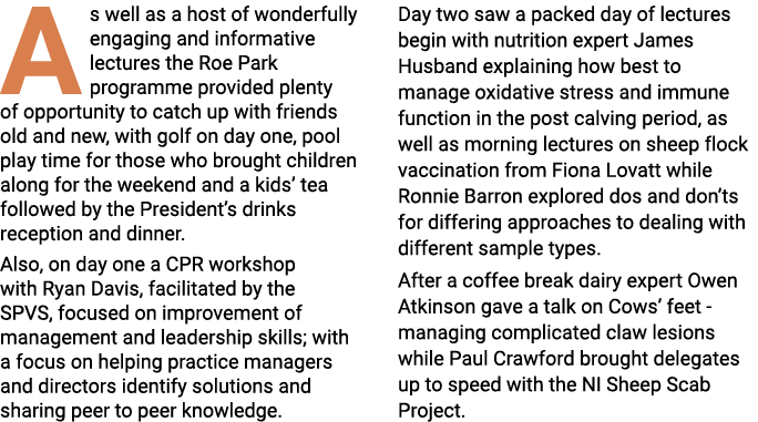 A s well as a host of wonderfully engaging and informative lectures the Roe Park programme provided plenty of opportu...