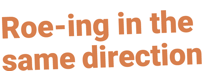 Roe-ing in the same direction
