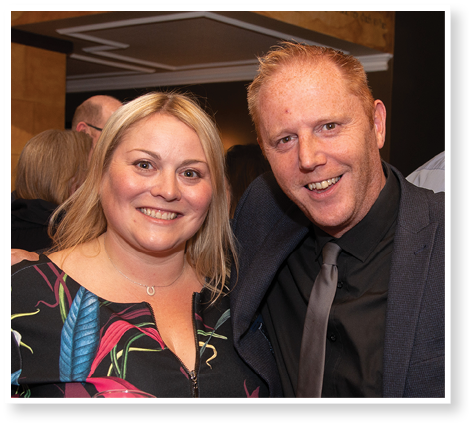 Charlotte Read and Scott Perrie of KRKA.