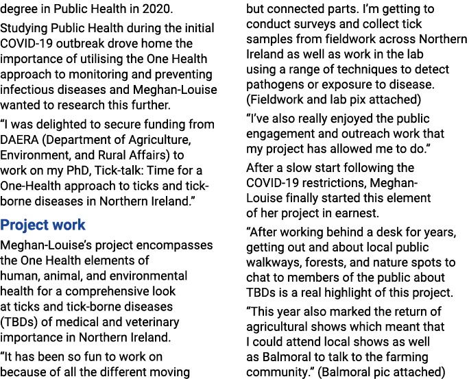 degree in Public Health in 2020. Studying Public Health during the initial COVID-19 outbreak drove home the importanc...