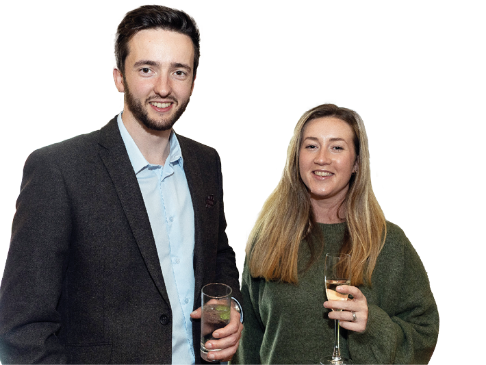 John McShane and Kerry O'Kane of Roe Valley Vet Clinic.