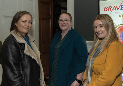Sarah Richards, ASM, IVC Evidensia; Jamie Lee Bradley, IVC Drumahaoe; and Roisin Fitzsimons, Area Director  IVC Evidensia.
