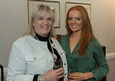 Susie Hill of Agria with Anna Pim.