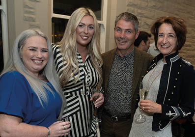 Rhonda Robinson, IVC Evidensia Area Director; Noleen Douglas, IVC Evidensia Area Support Manager; Cathal Carr and Anne-Marie Carr, Millburn Vets, Coleraine.