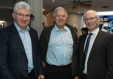 Bosco Crowley, MSD; Andrew Turkington, Parklands Veterinary Group; and Fergal Morris, MSD.