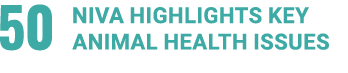 50 NIVA Highlights Key Animal Health Issues
