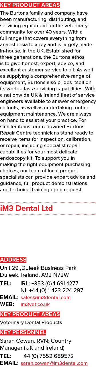 KEY PRODUCT AREAS The Burtons family and company have been manufacturing, distributing, and servicing equipment for t...