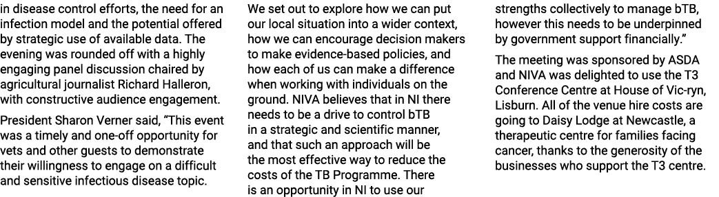 in disease control efforts, the need for an infection model and the potential offered by strategic use of available d...