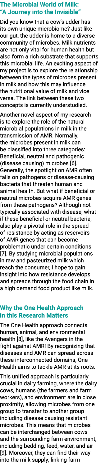 The Microbial World of Milk: “A Journey into the Invisible” Did you know that a cow’s udder has its own unique microb...