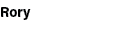 Rory