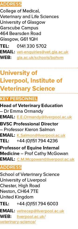 ADDRESS College of Medical, Veterinary and Life Sciences University of Glasgow Garscube Campus 464 Bearsden Road Glas...