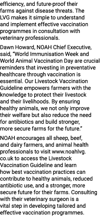 efficiency, and future proof their farms against disease threats. The LVG makes it simple to understand and implement...