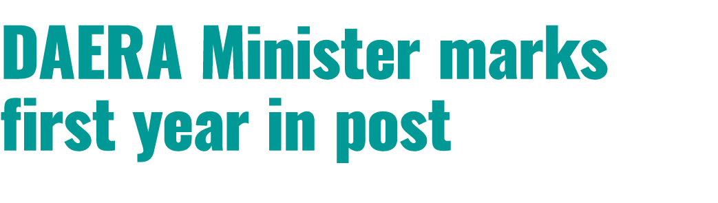 DAERA Minister marks first year in post