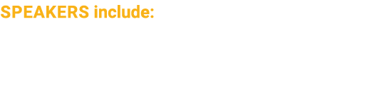 Speakers include: Colin Mason, Finola McCoy, Sam Strain, Siobhan Corry, David Graham, Conor Brown and John Moore